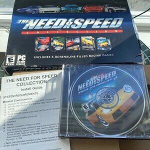 The Need for Speed Collection PC Big Box 5 Disc Set Complete EA Windows 98